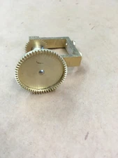 HERSCHEDE 1960'S 9 NINE TUBE CLOCK MOVEMENT CROWN WHEEL BRIDGE ASSY GEAR