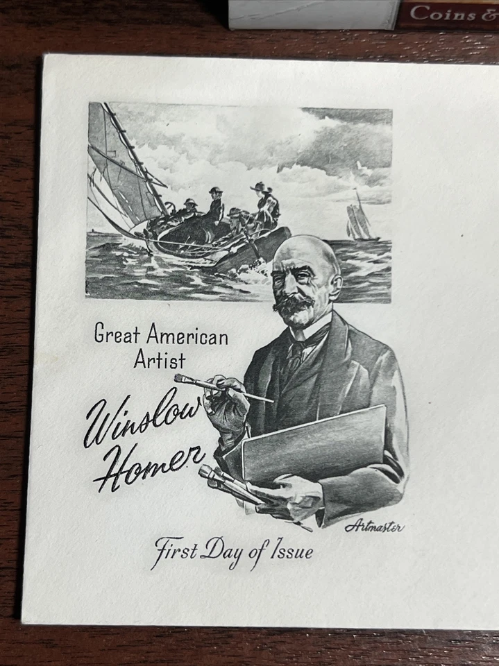 Scott #1207 4 Cent Stamp Winslow Homer 1ST Day Issue FD1008 - Image 2 of 4