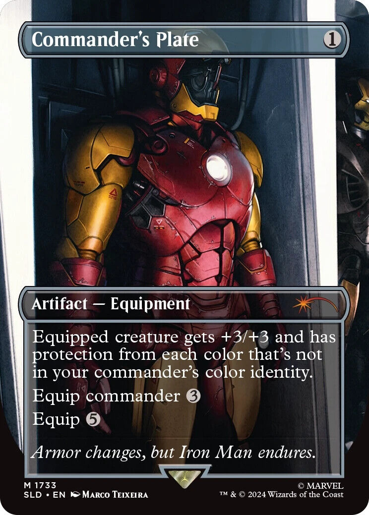 MTG Marvel Secret Lair Iron Man Foil Sealed Presale Ships MTG Marvel Secret Lair Iron Man Foil Sealed Presale Ships