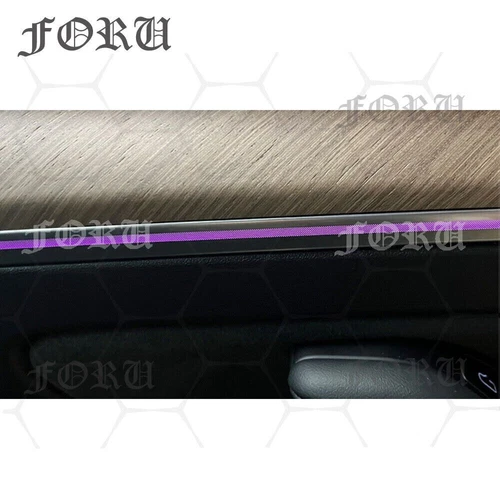 For Tesla model Y 2021-2024 Interior LED Door Trim Center Console Ambient Light - Bild 19 von 21