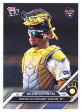 2024 Topps Now All-Star Game William Contreras ASG-WC -Free Shipping Always!