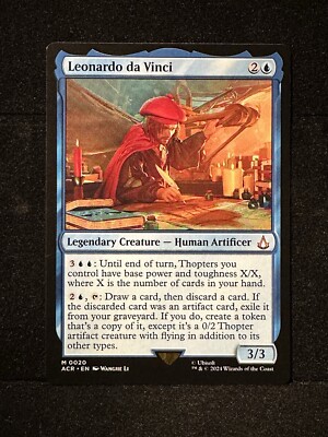 Leonardo da Vinci - MTG Assassin's Creed M 0020 NM | eBay