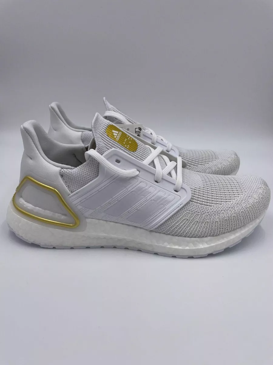 adidas Ultraboost 20 Gold Metallic Shoes