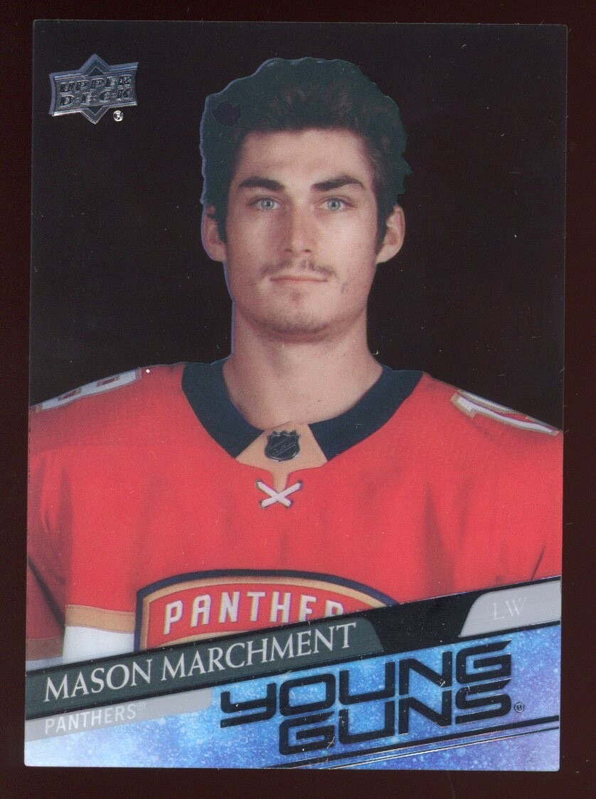 Mason Marchment 2020-21 Upper Deck Series 2 Young Guns Clear Cut #457 Panthers
