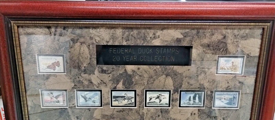 1960-1979 US Federal Duck Stamps 20 Years All Signed Used-Very Nice & Framed - Image 2 of 4