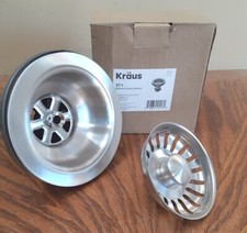 Kraus ST-1 Stainless Steel Strainer Complete Assembly 4.5" Diameter 3.75" Height
