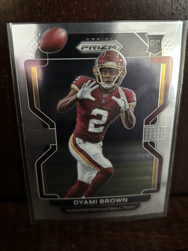 2021 Panini Prizm - Rookie Silver Prizm #353 Dyami Brown (RC) - Picture 2 of 4