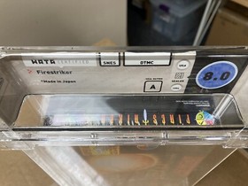 Fire Striker Firestriker Super Nintendo SNES WATA GRADED NEW GAME 8.0 A not VGA