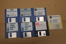 Macintosh TurboPS Printer Disk Utlities Application Drivers Compaq 3.5" Floppy