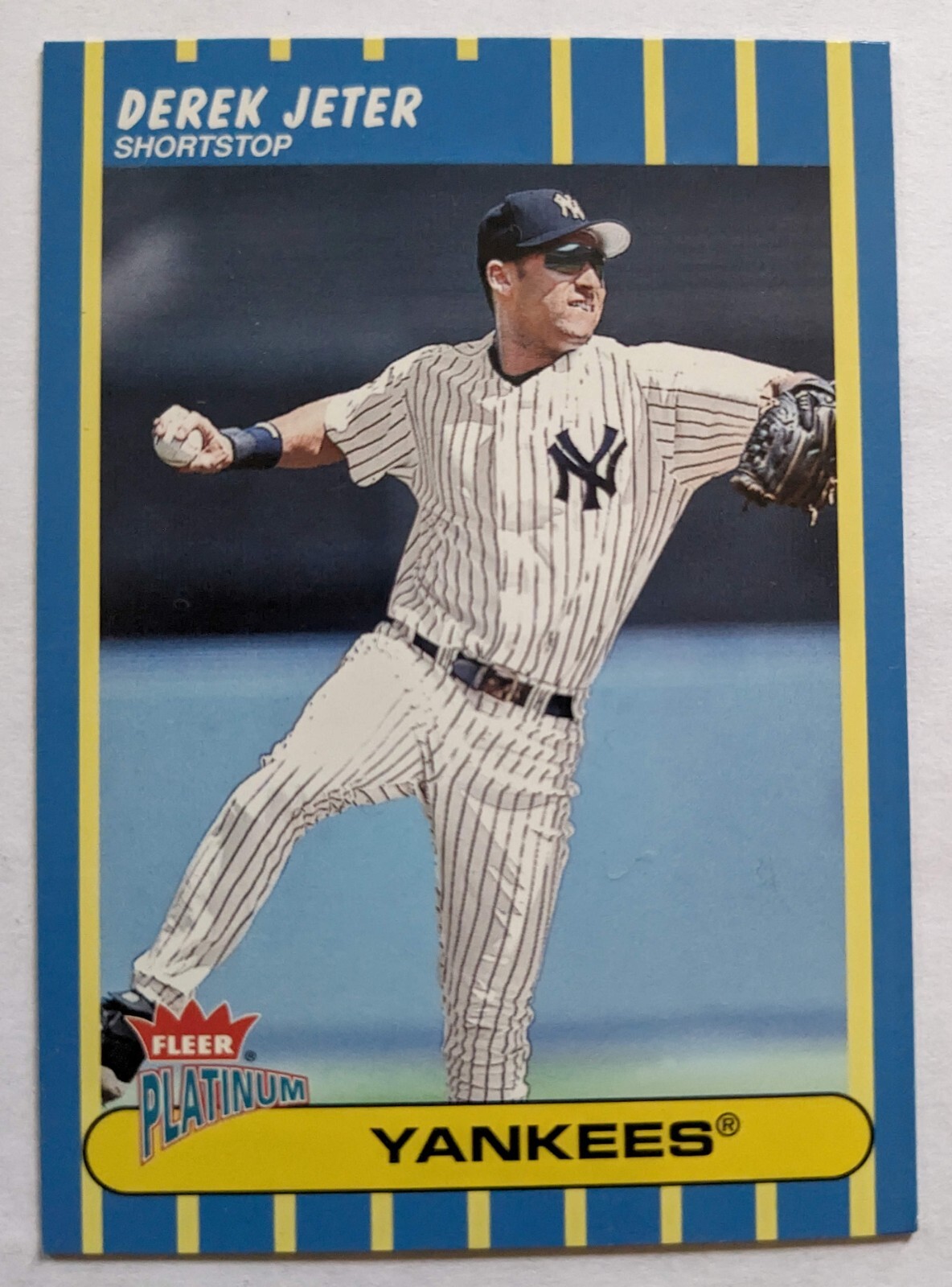 DEREK JETER, 2003 FLEER PLATINUM #53