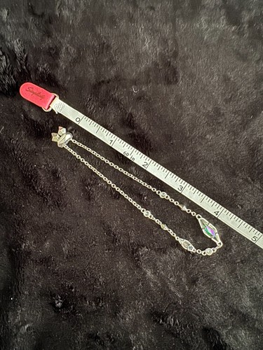 Kendra Scott Deb Bracelet in Iridescent Crystal, Silver Tone - Picture 3 of 3