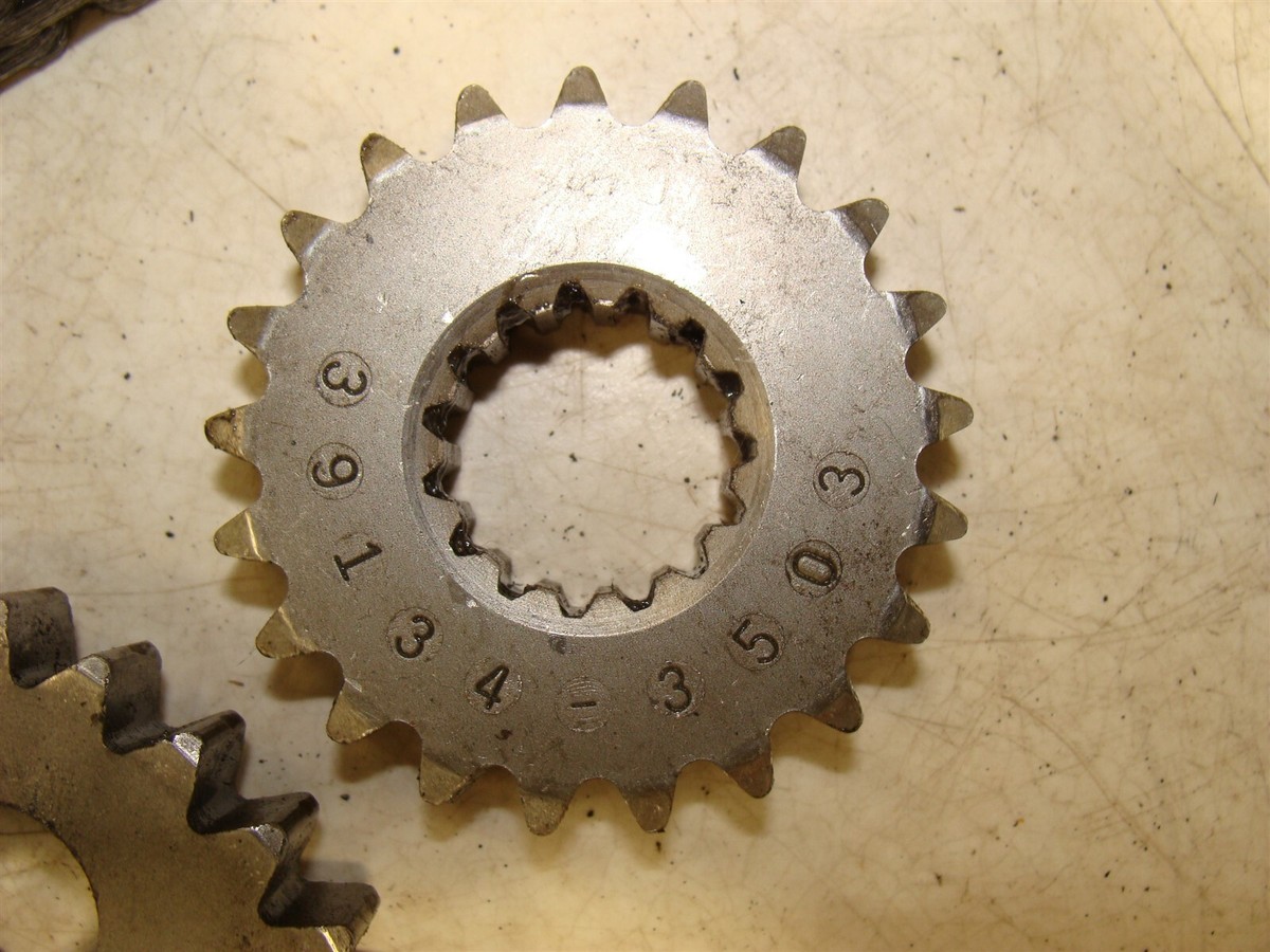 1979 KAWASAKI Drifter 440 TA440B track drive chain gears sprocket