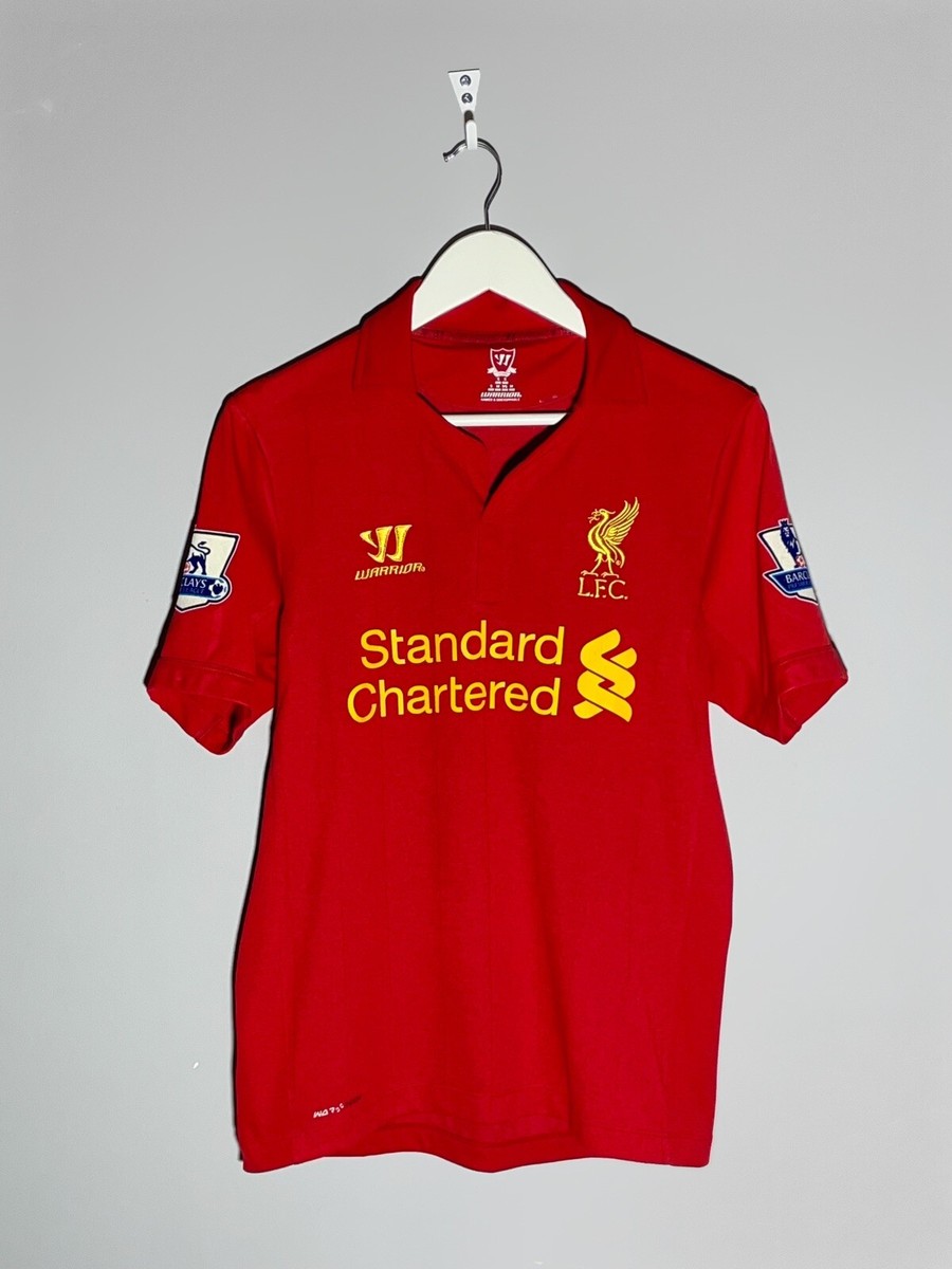 liverpool 12/13  ユニフォーム ジェラード WARRIOR リバプール 12/13 ユニフォーム ホーム 半袖▽＃8