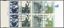 1989, Berlin, MH 14+15 PF, gest. - 1737937