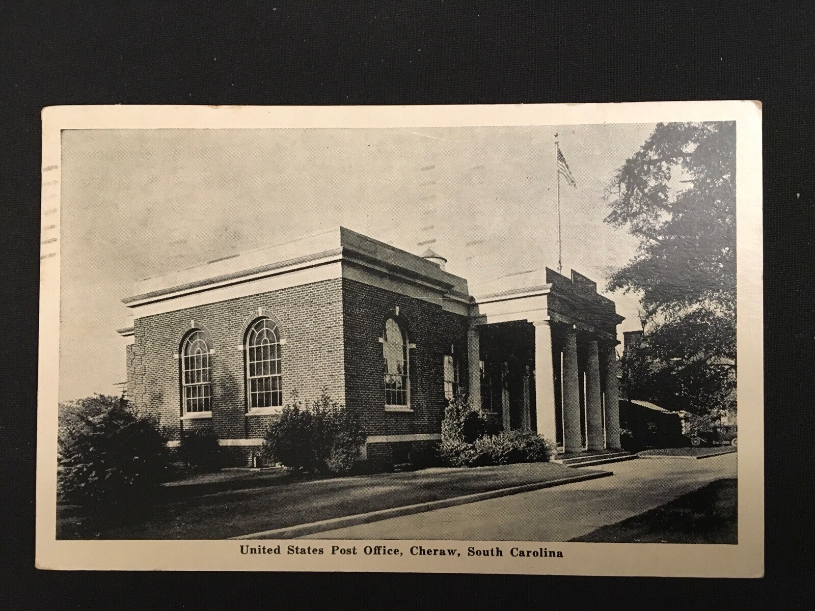 c1950 United States Post Office, Cheraw, SC Vintage Picture Postcard eBay