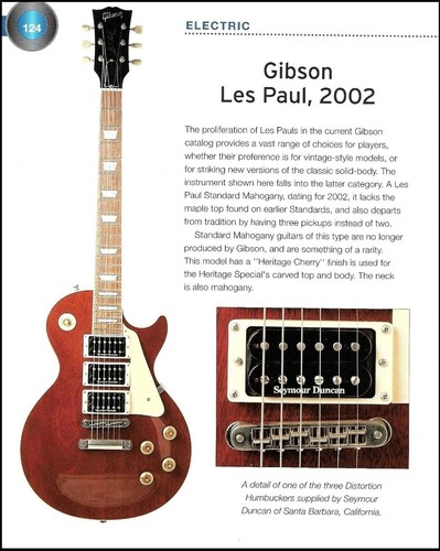 2002 Gibson Les Paul + 1979 Gibson "The Paul" guitar history article