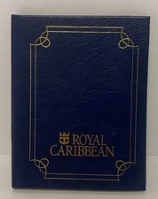 Royal Caribbian Pocket Address Book Blue 4" x 5" Tabbed Souvenir Handy Card List