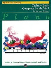 Alfred's Basic Piano Library Technic Complete, Bk 2  3: For the Later B - GOOD