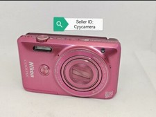 Nikon Coolpix S6900 Compact 12X Digital Camera 16.0 MP Wi-Fi PINK -100 Working