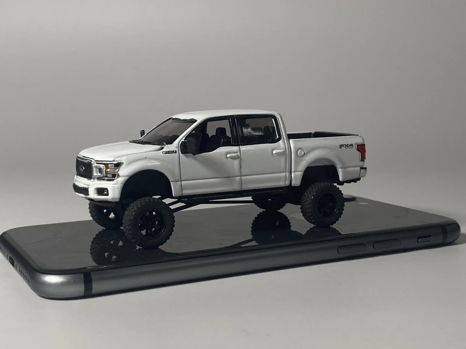 1/64 Customized / Lifted Ford F-150 F150 Pickup Truck Diecast Model Toy  - Image 3 of 4