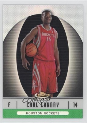 2006-07 Topps Finest 2007-08 Rookie Green Refractor /199 Carl Landry #124 8d4
