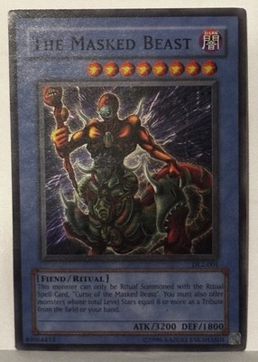 The Masked Beast DL2-001 Super Rare Duelist League Promo YUGIOH LP Fast Shipping