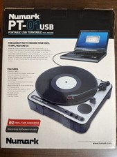 Numark PT01 USB Out DJ Turntables for sale | eBay