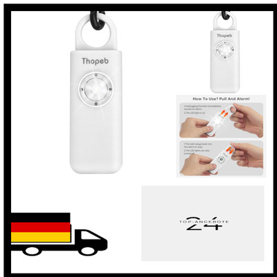 Der Original Persönlicher Alarm Für Frauen, Schlüsselanhänger Alarm mit Sirene