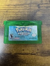 Authentic Pok mon Emerald - Nintendo GBA Game Boy Advance - Tested - Dry Battery