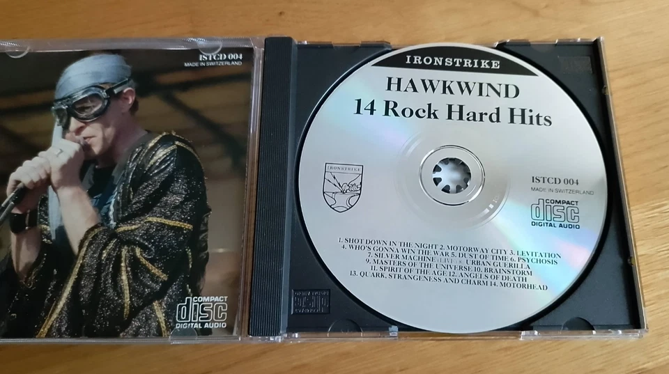 Hawkwind ‎- 14 Rock Hard Hits (CD Album) Zustand Sehr gut - Bild 3 von 3