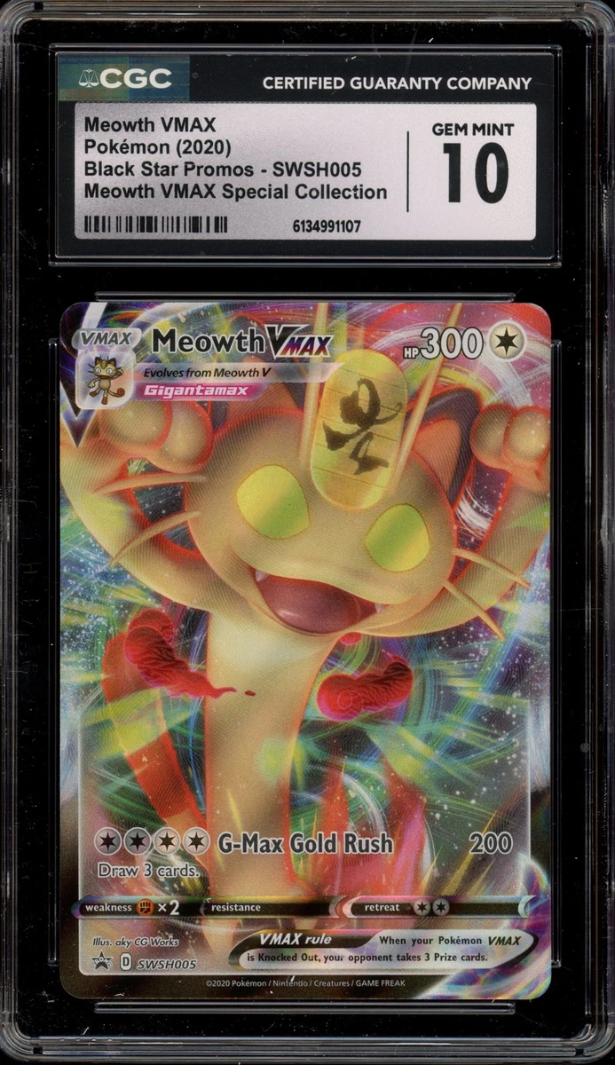 pokemon trading card game meowth vmax special collection Meowth VMAX Special Collection Case(6 Boxes) – GilbertGames