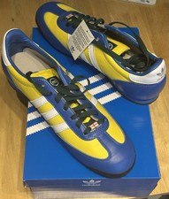adidas Men's Custom Made Leeds United Trainers . Uk Size 10.5