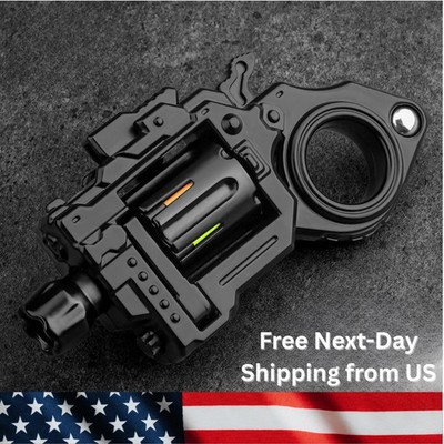 Metal Fidget Gun Toy | Mini Stress Relief Spinner