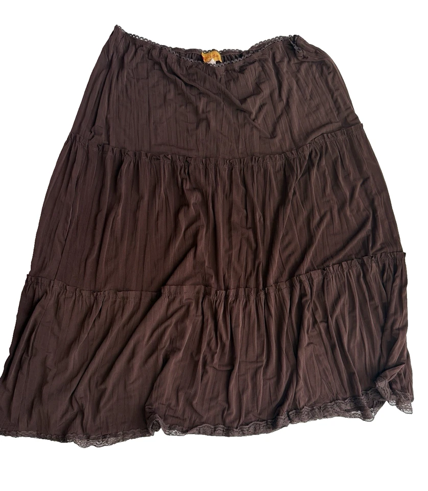 Lote De 2 Falda Western Vintage Años 90 Y2K Boho Patchwork Cottagecore Pradera Talla XXL Foto 3 de 4