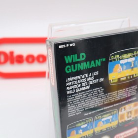 Juego NES Nintendo WILD GUNMAN - &iexcl;NUEVO Y Sellado de F&aacute;brica! PAL Versi&oacute;n Espa&ntilde;ola!