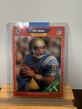 Pro Set 1989 Troy Aikman Dallas Cowboys Rookie #490 NFL Football Card. rookie card picture