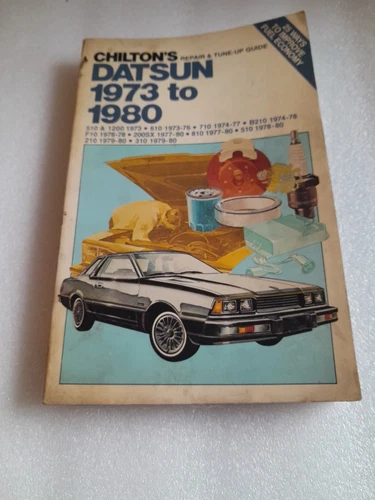 Chilton's Datsun 1973 to 1980 Repair and Tune-Up Guide Manual 6960