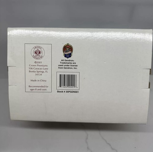 Limited SENTRY HARDWARE Gendron Bi-Wing Pedal Plane Bank 1:6 Diecast NEW IN BOX - Picture 9 of 12