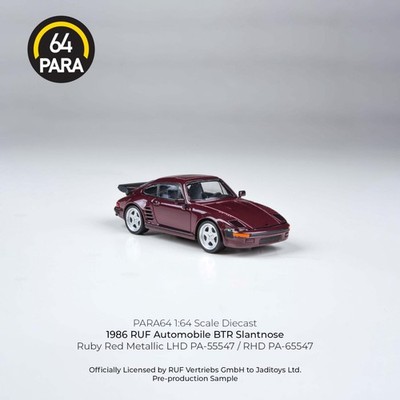PARA64 - 1986 RUF Automobile BTR Slantnose, ruby red metallic - PA-55547 (LHD)