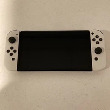 Nintendo SWITCH OLED White Joy-Con (Check Description for Details) For Parts