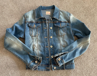 Jeansjacke Damen blau I dodo Stretch neuwertig