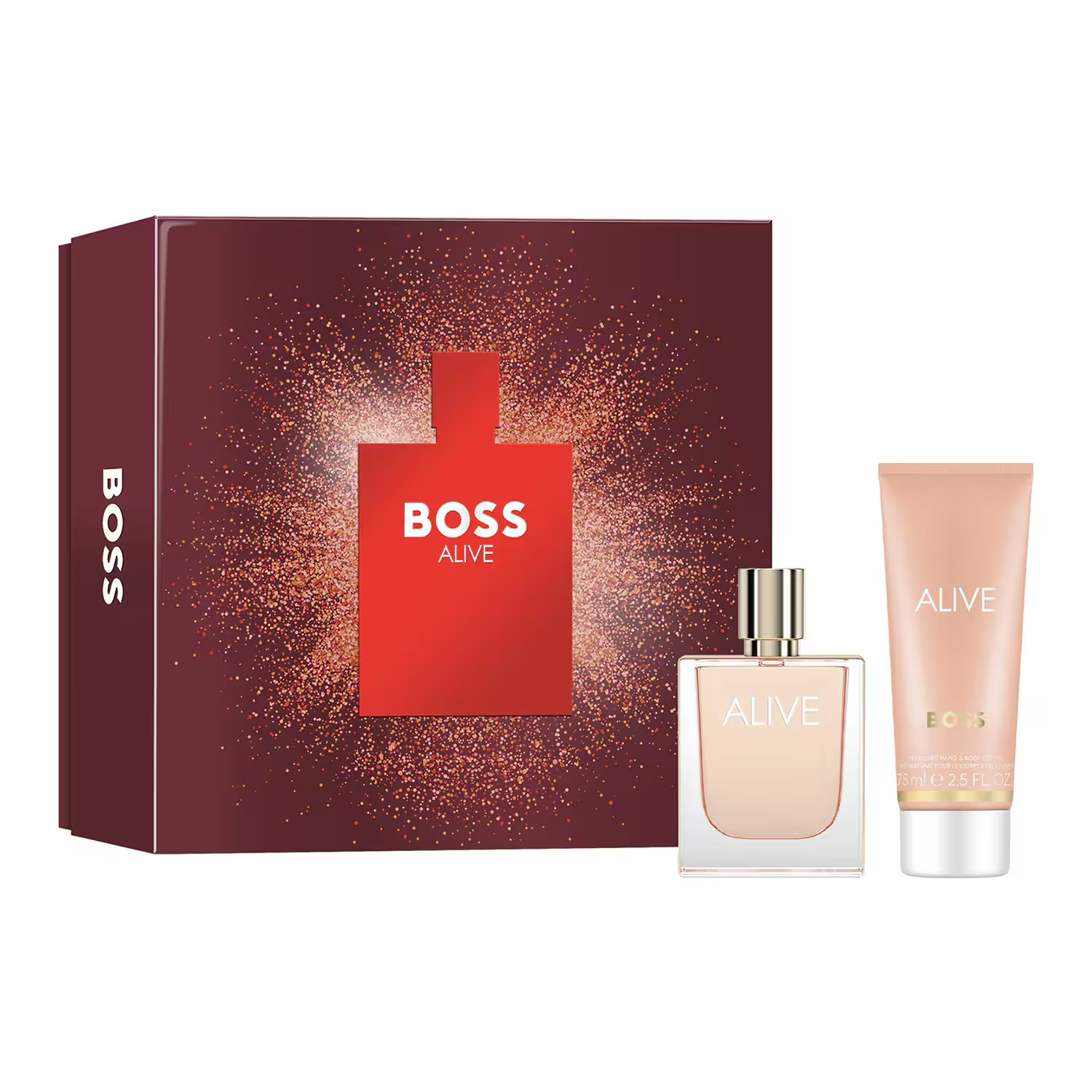 Coffret eau de parfum Hugo Boss Alive 50 ml cadeau femme neuf blister