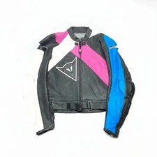 AA27 Dainese Leather Motorcycle Jacket | Vintage 90s Racing | Made in Italy
