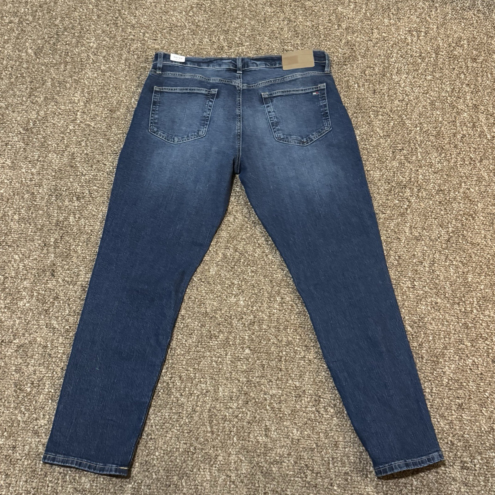 Tommy Hilfiger Men’s Jeans Size 36/32 Blue Denim Slim Fit NWT thumbnail 7