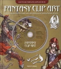 Fantasy Clip Art: Everything You Need to Create Your Own Professiona - VERY GOOD