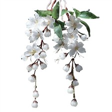 Chinese Women Jasmine Flower Hair Stick Hanfu Party Cheongsam Headwear Hairpin