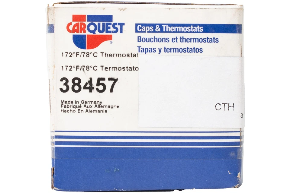 Carquest Engine Coolant Thermostat Fits 1993-14 Subaru Impreza Part Number 38457 Foto 3 de 4