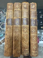 Set (4) 1788 MASTERPIECES OF PIERRE & THOMAS CORNEILLE  Voltaire Antique Book