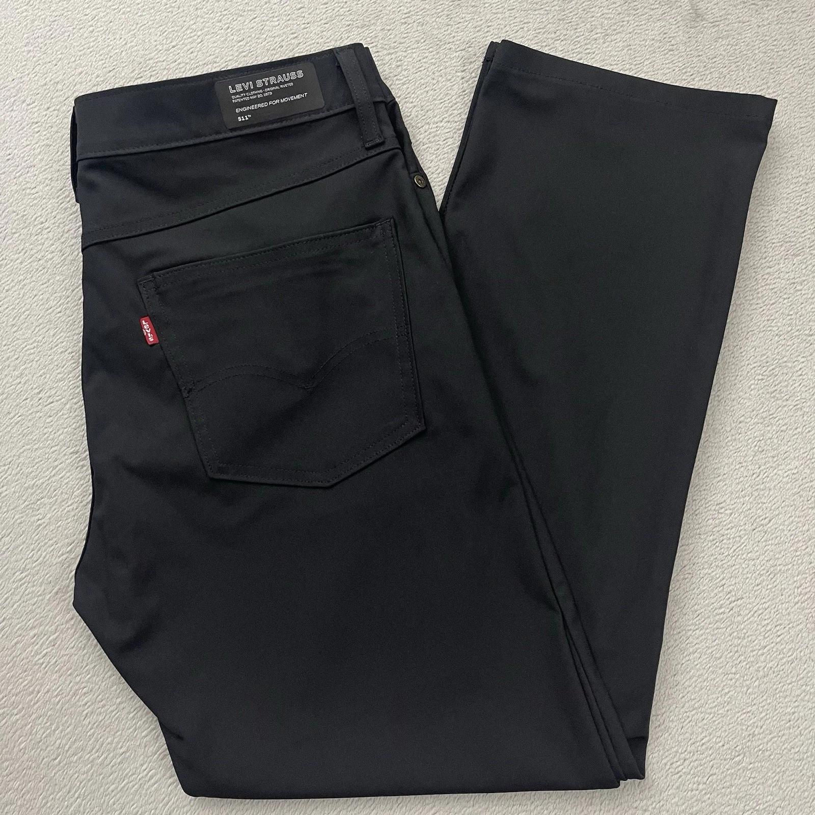 Levis 511 Tech Pants Men’s Sz 36x30 Black High Stretch UPF 50 Cooling Fit 36x29
Opens in a new windo