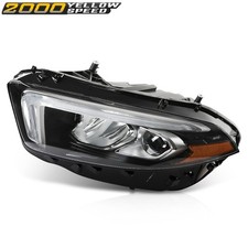 Headlight Assembly Left Driver Side Fit For 2019-2022 Mercedes-Benz W177 A-Class